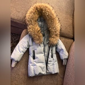 Size 2 mackage, worn